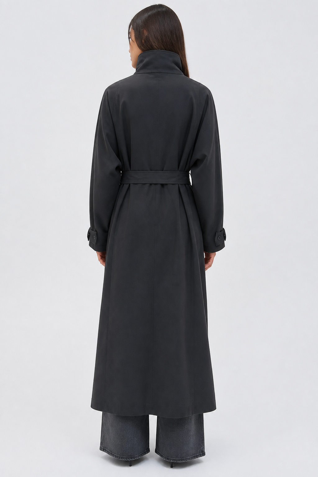 Gabardina cuello V26102