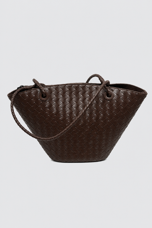 Bolso capazo trenzado piel 8054162