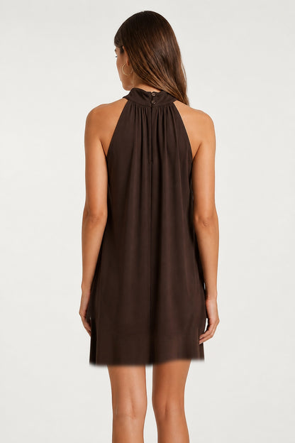Vestido corto satén SP8AR91