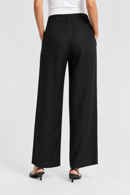 Pantalón básico lino P26091