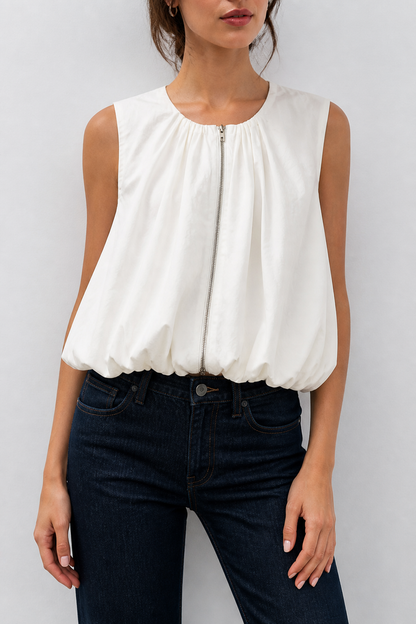 Top abullonado cremallera 79563