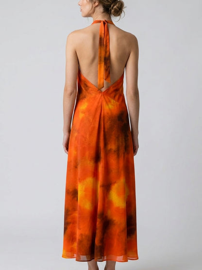 Vestido cruzado orange 517150