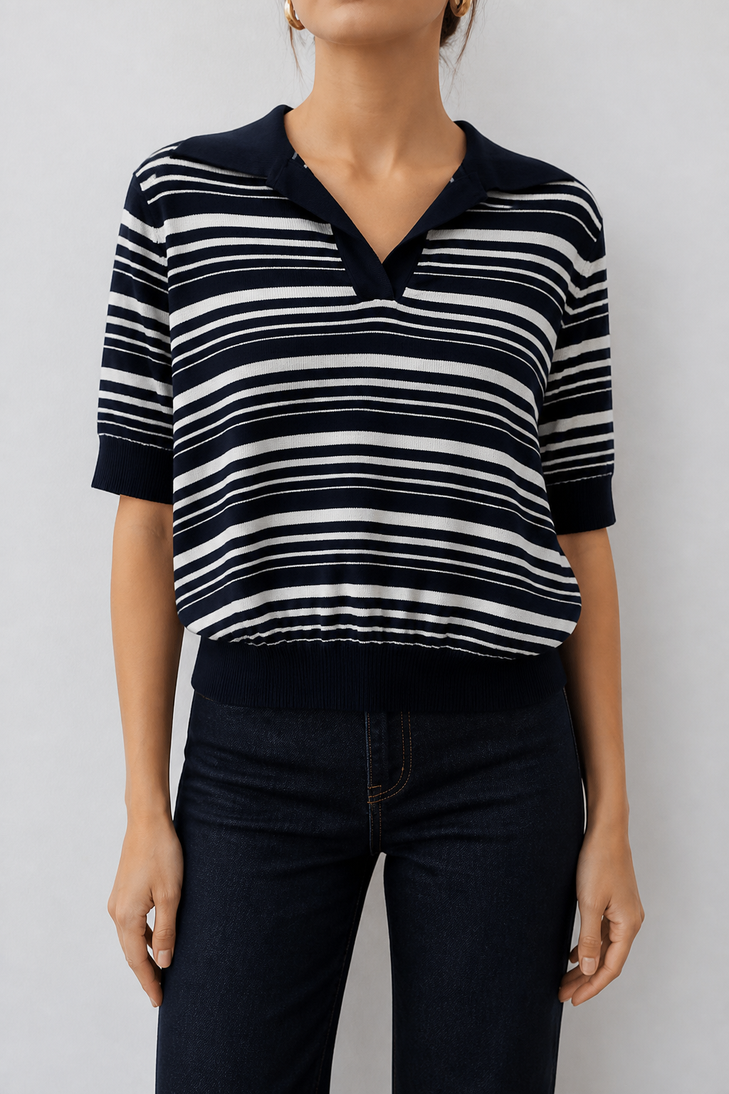Top polo rayas Angela RP9PA49