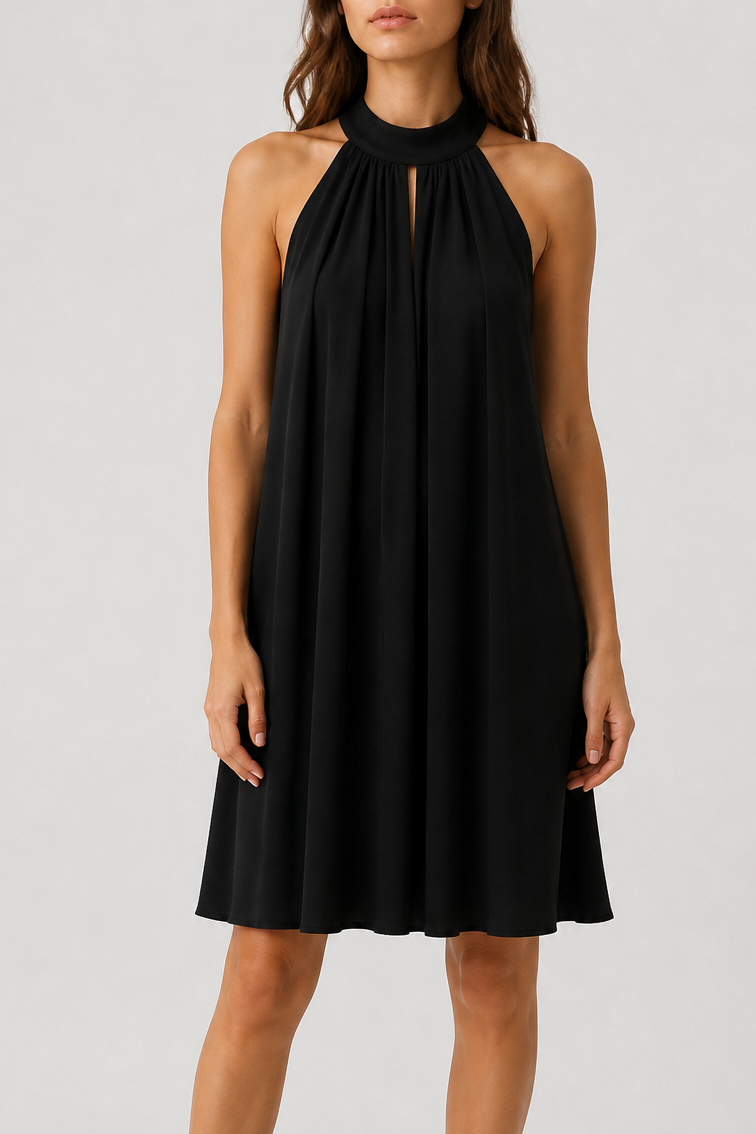 Vestido corto satén SP8AR91