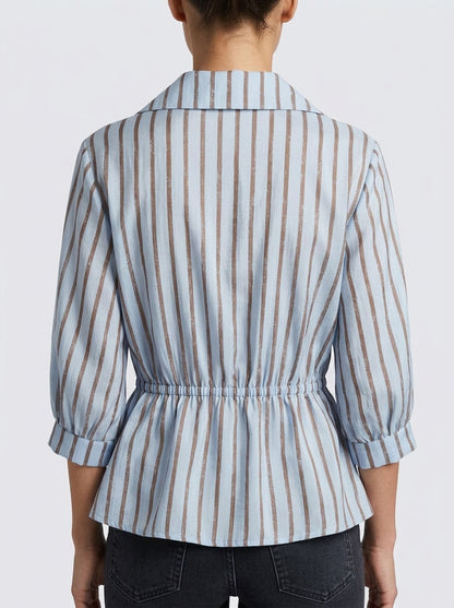 Camisa cruzada raya 554