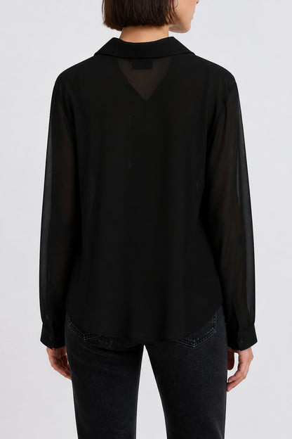 Camisa básica transparente 11