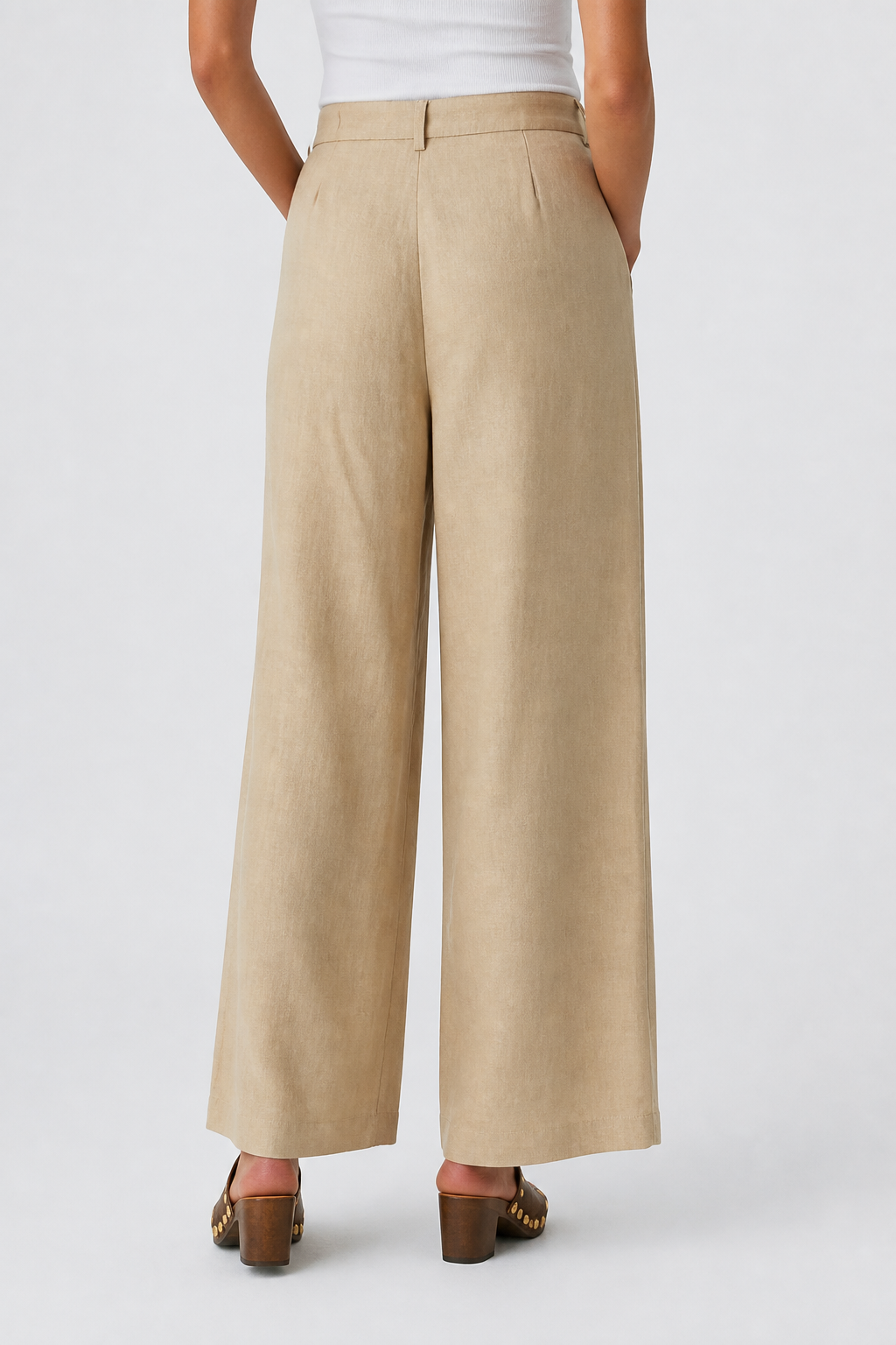 Pantalón básico lino P26091