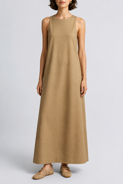 Vestido largo básico CBAB5791