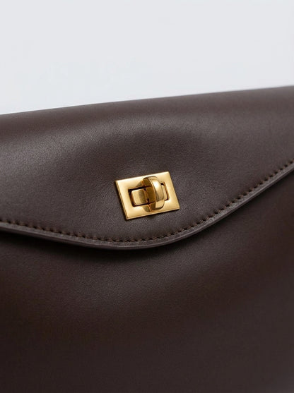 Bolso rectangular cierre oro 8047150