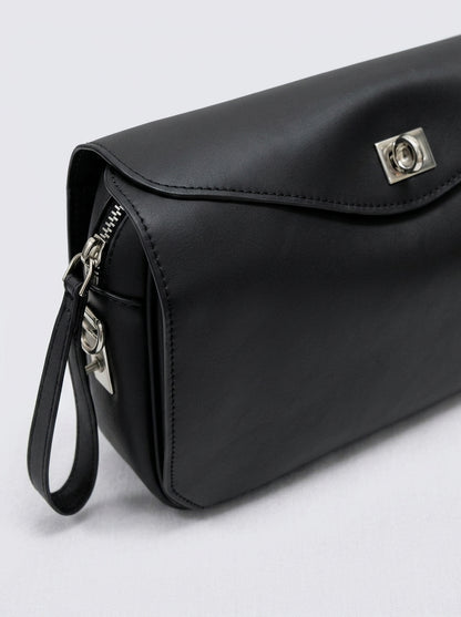 Bolso rectangular cierre oro 8047150