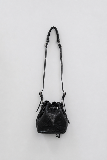 Bolso bombonera tachas piel 5294965