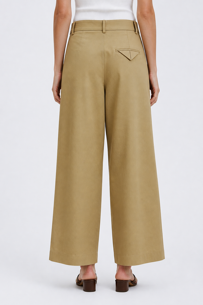 Pantalón recto gabardina P26080