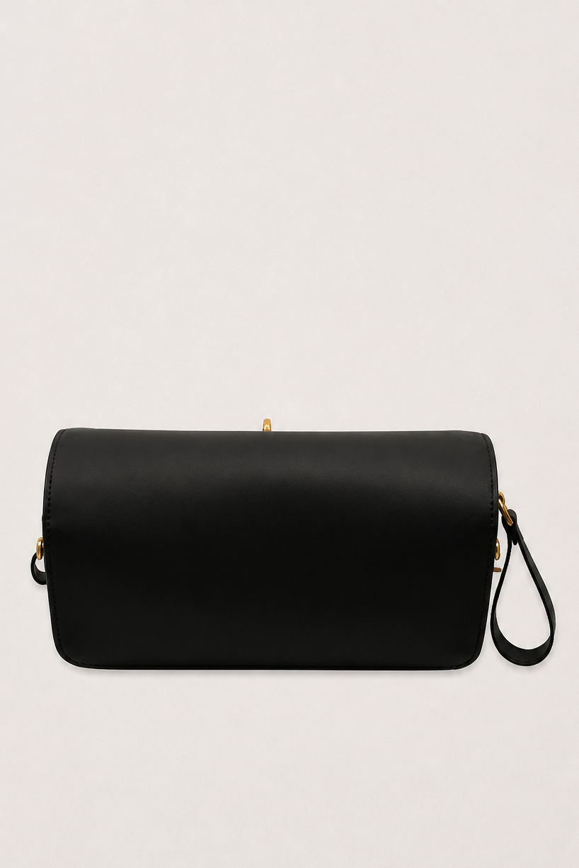 Bolso rectangular cierre oro 8047150