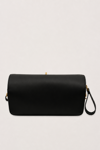 Bolso rectangular cierre oro 8047150