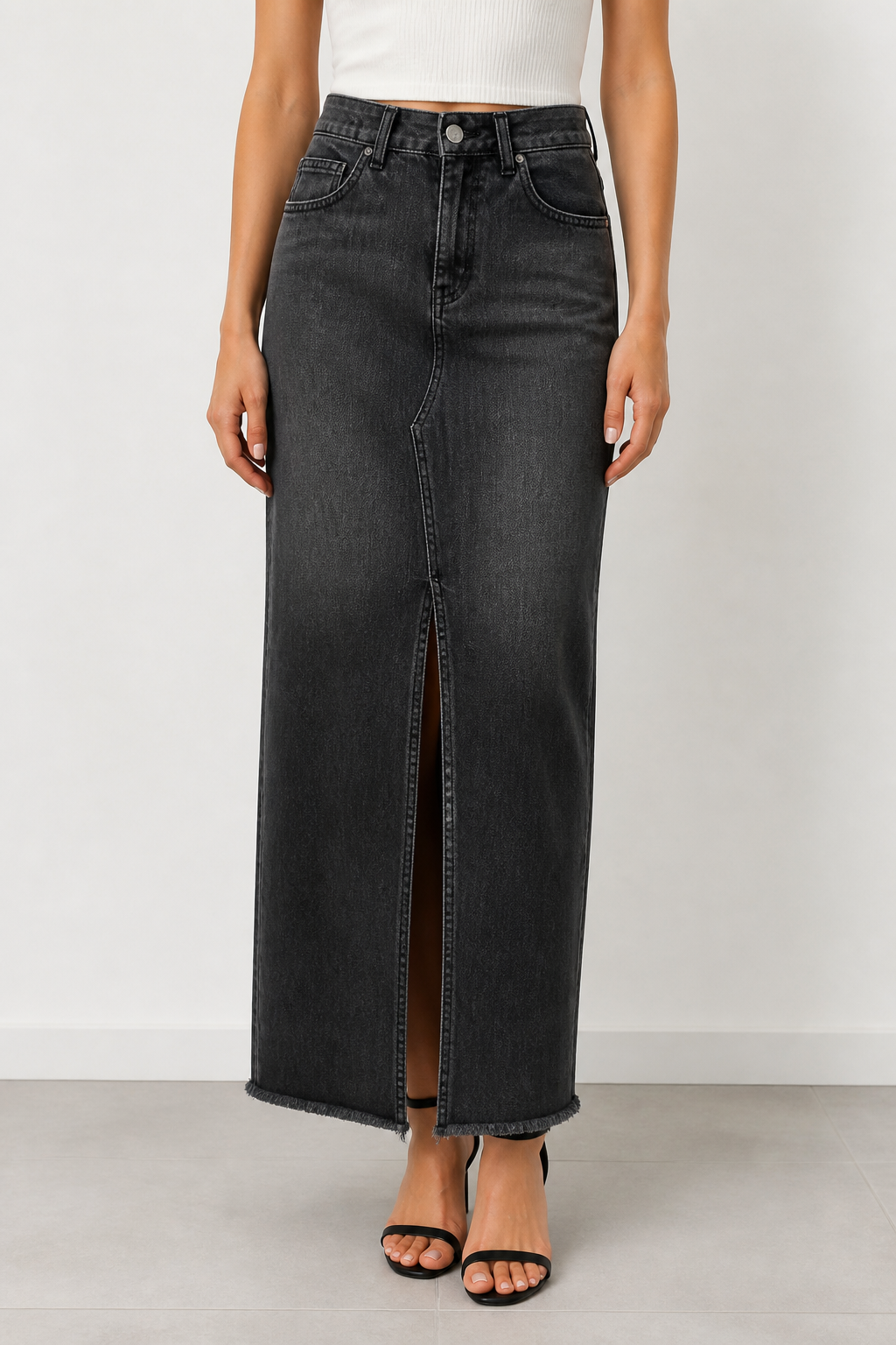 Falda tubo jeans Q18LH11