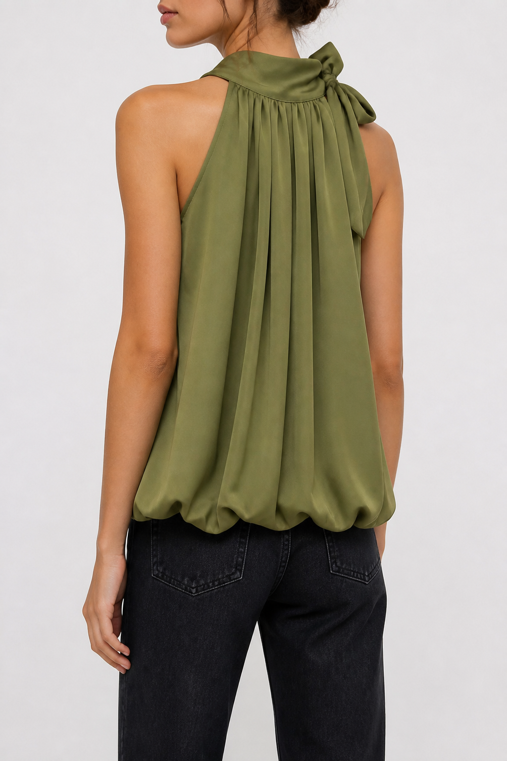 Top lazada abullonado Y1324