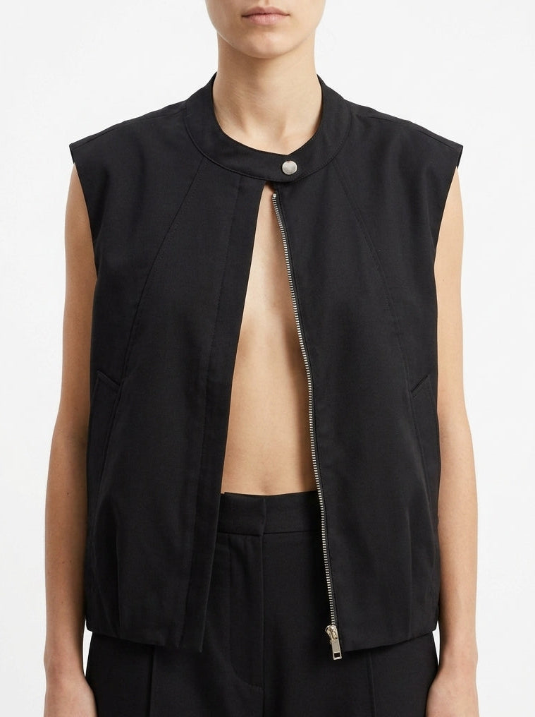 Chaleco gabardina G26018