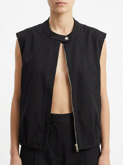 Chaleco gabardina G26018