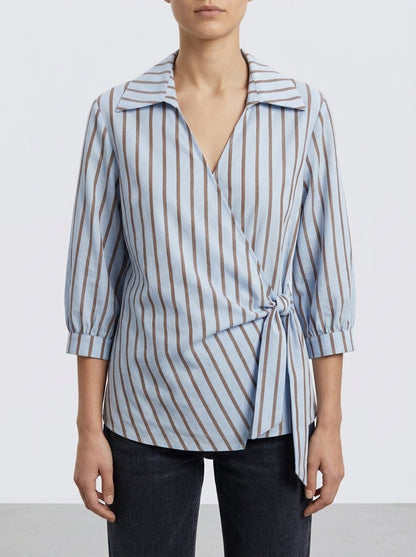 Camisa cruzada raya 554