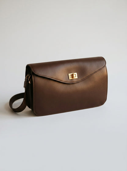 Bolso rectangular cierre oro 8047150