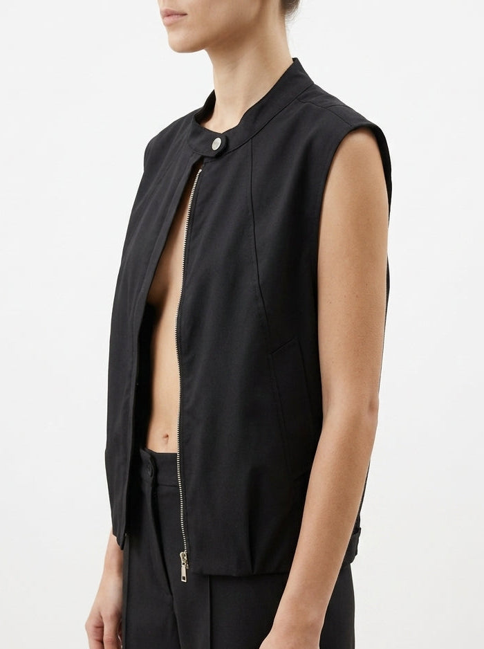 Chaleco gabardina G26018