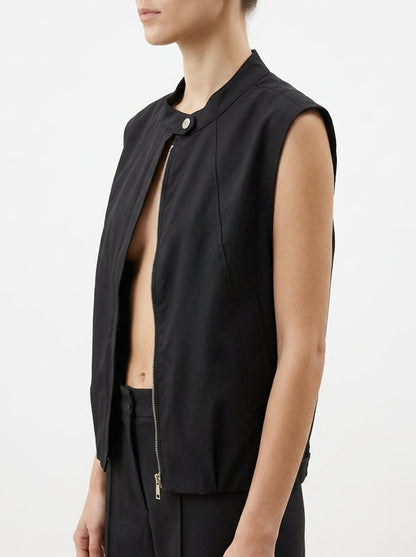 Chaleco gabardina G26018